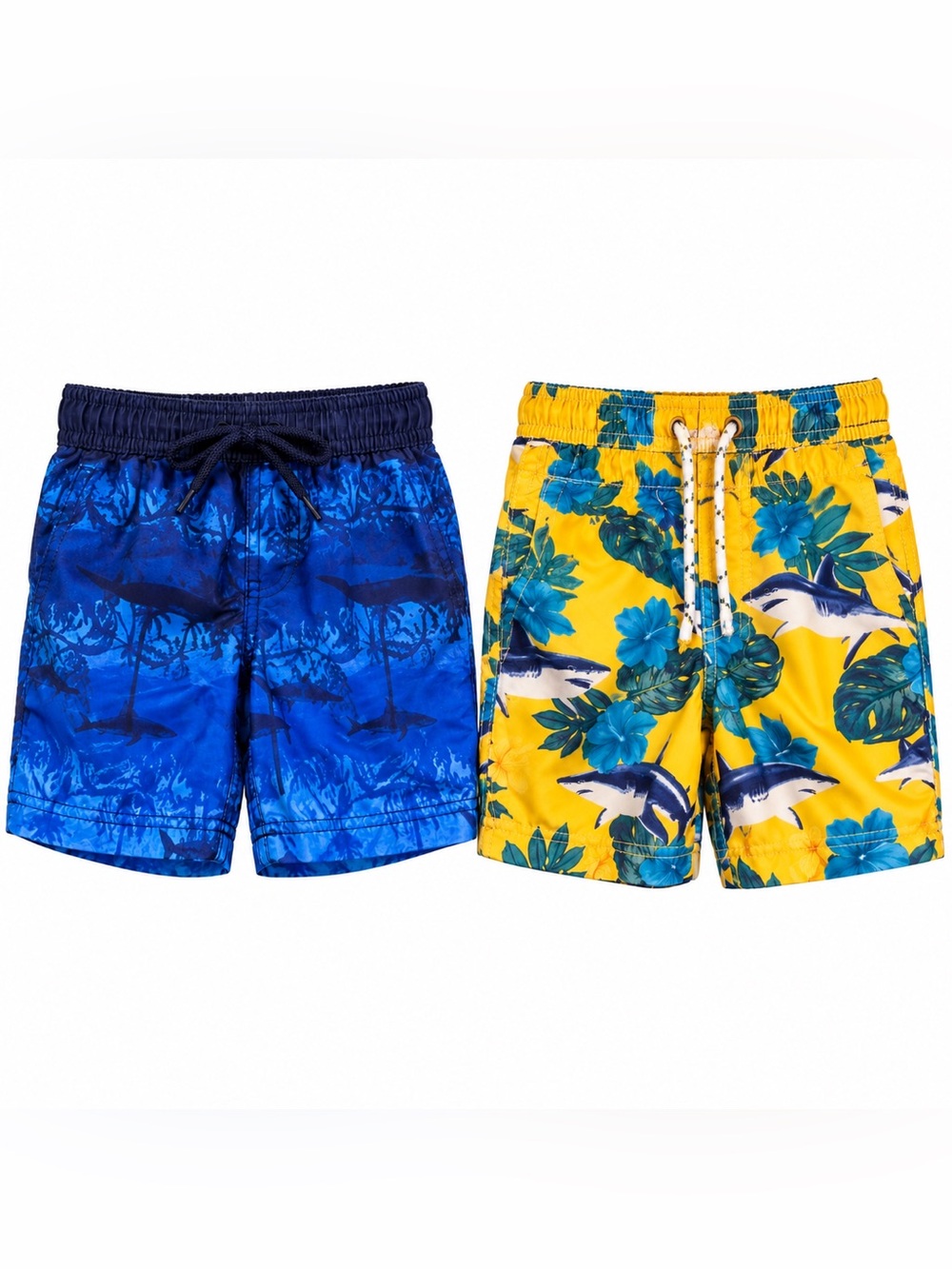 Tommy Bahama & Gap Boys 2T Shark Swim Trunks Board Shorts Bundle 2pc